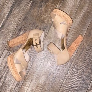 Michael kors nude heels 🌸